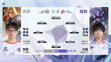 开云体育官网-SYG/ZDC第二局数据对比：晋鱼元坦承伤占比高达百分之四十
